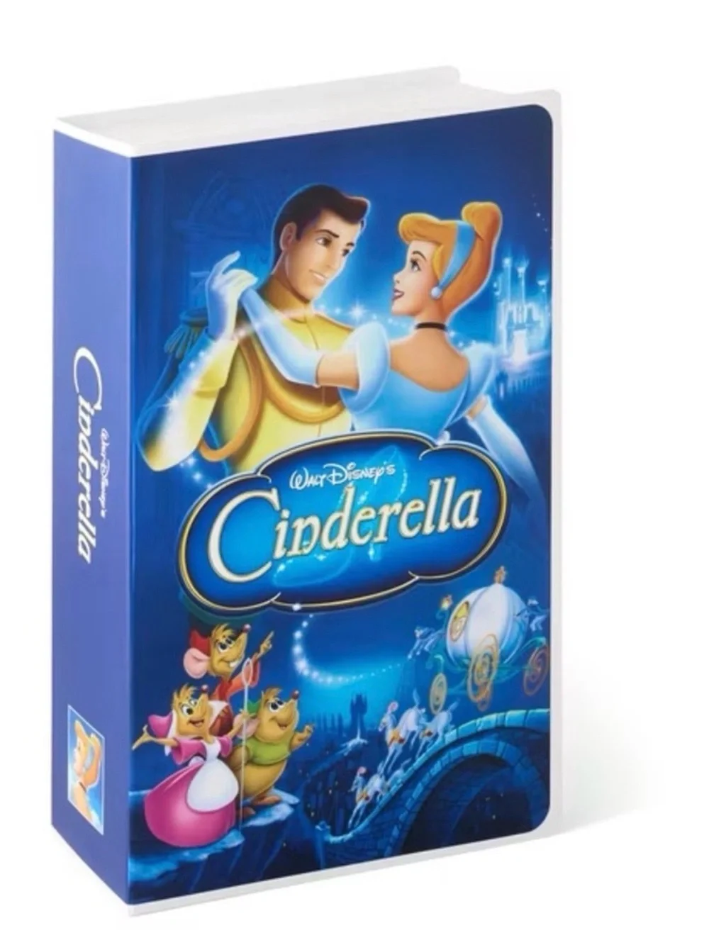Disney Cinderella VHS Boxed Silk Touch Throw Plush Blanket 50